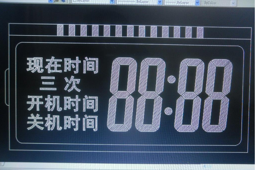 点阵液晶屏