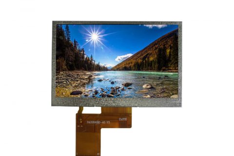 4.3寸液晶屏TN横屏触摸屏