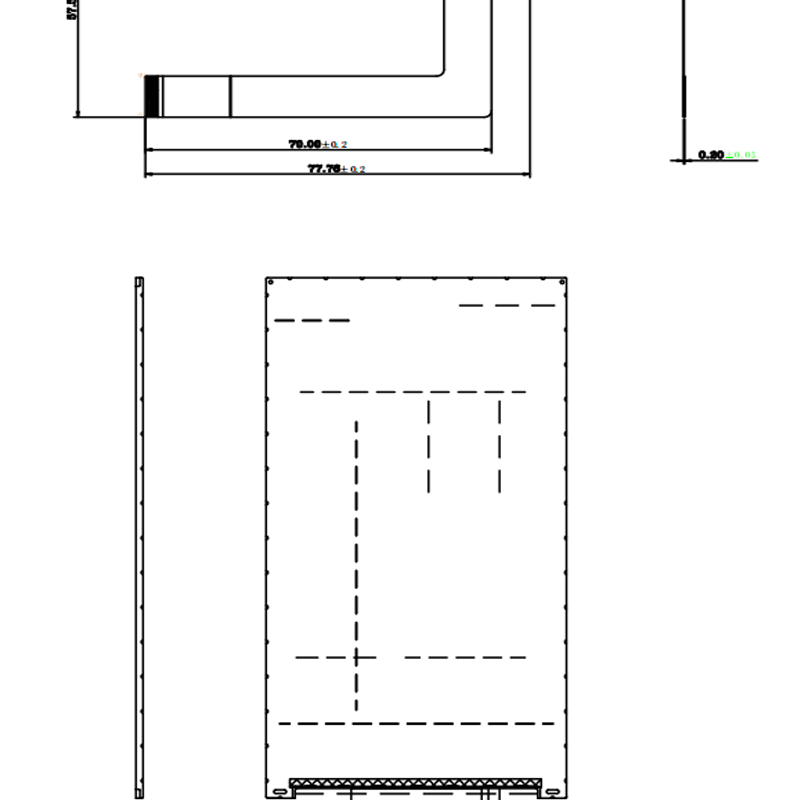5寸液晶屏厂家直销分辨率0.08625*0.08625
