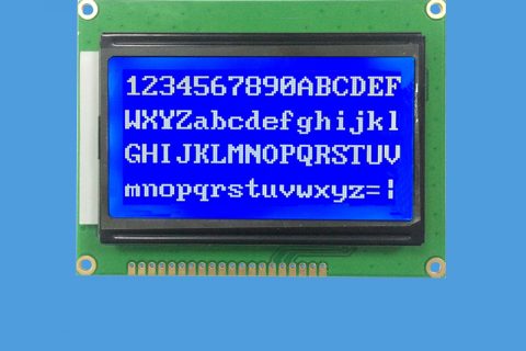 lcm液晶显示模块带中文字库 5V 3.3V