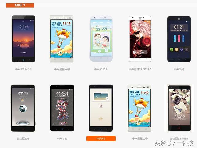 MIUI安桌系统能适应那些手机,共300款