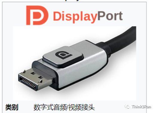 显示器接头VGA DVI HDMI DP 区别及优缺点