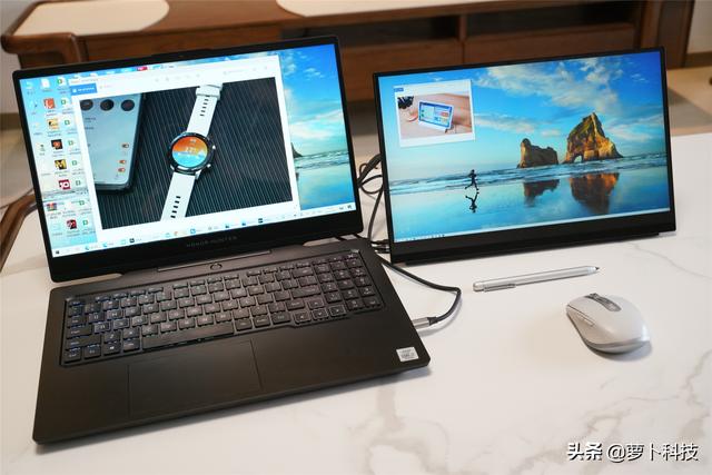 4K+全接口+主动画笔：EHOMEWEI便携触摸显示器评测