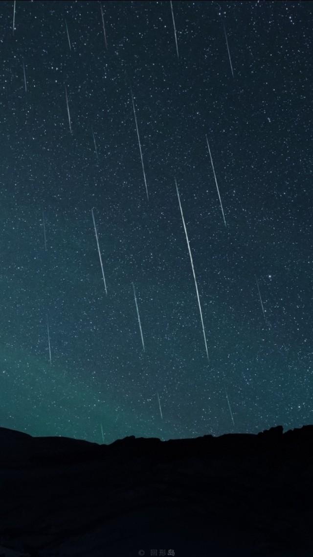 HD手机壁纸669期丨谁来陪她一起去看流星雨