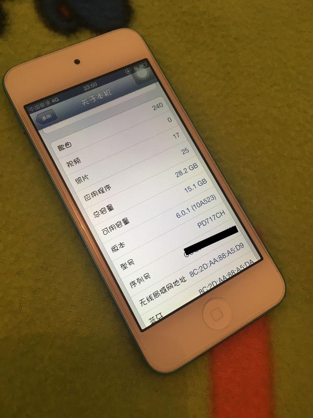 99新二手ipod touch5测评