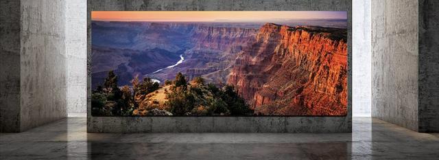 三星最大的电视是多少寸， 292 英寸的超大电视