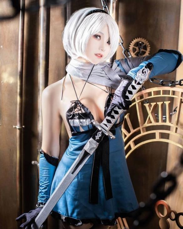 美女诱惑福利：尼尔机械纪元凯妮版2B