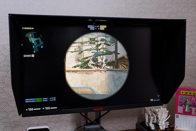 AOC爱攻系列的AG273QXP电竞显示器测评