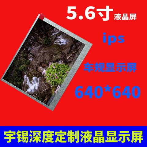 5.6寸液晶屏ips640*640车规显示屏