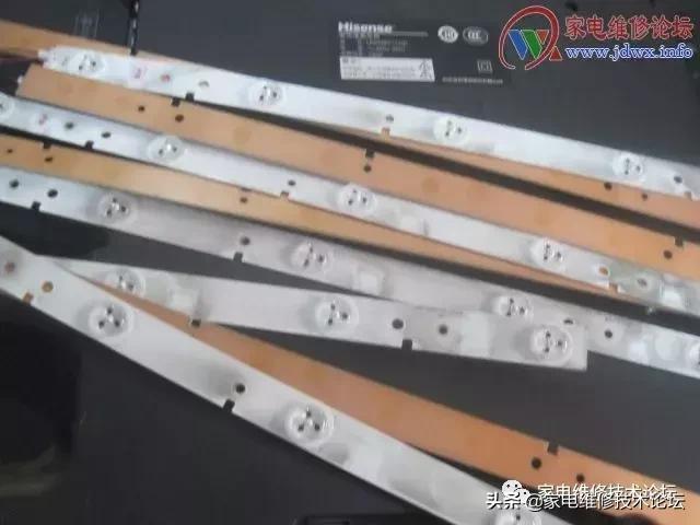 海信55寸电视背光灯安装视频