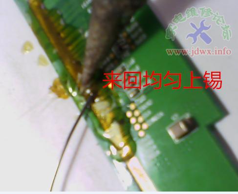 液晶屏软排线手工焊接方法（不用压屏机怎样焊屏软排线）