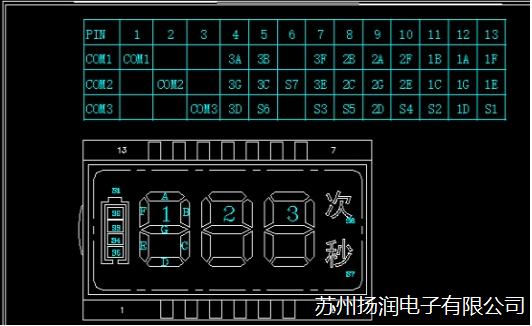 段码液晶屏接口定义（段码液晶屏怎么编码）