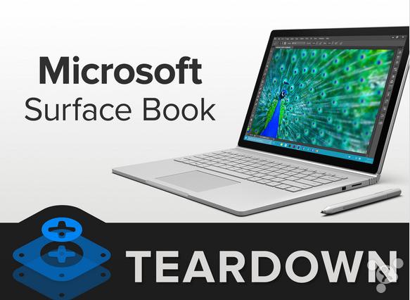 微软surface book拆机图解