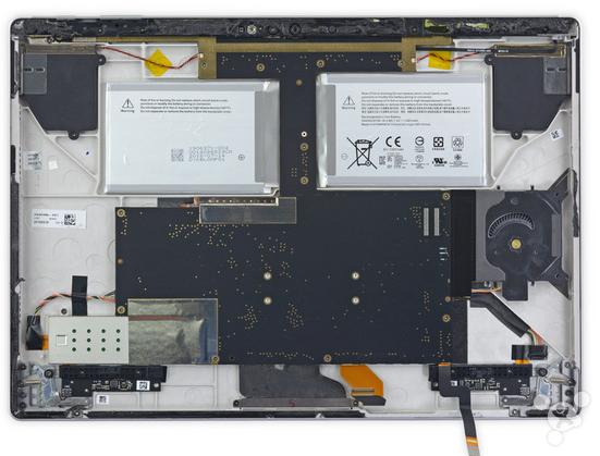 微软surfacebook拆机图解