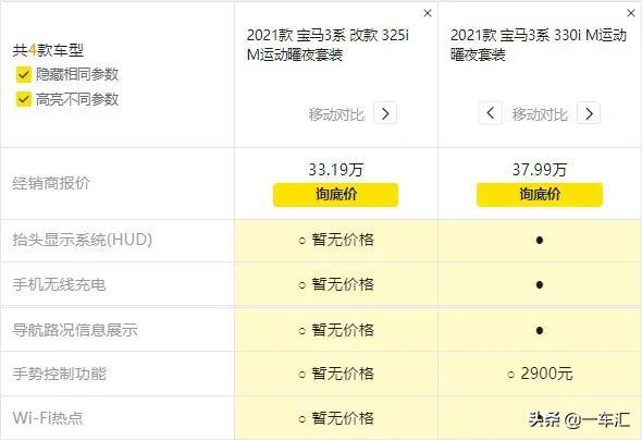 宝马3系运动模式和舒适模式的区别（宝马3系舒适模式和运动模式有什么区别）