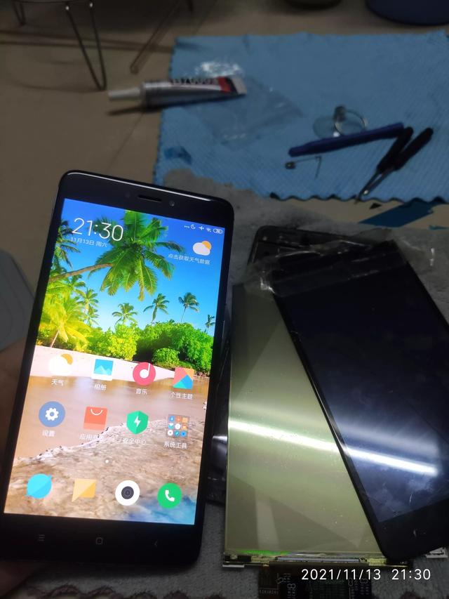 红米note4x屏幕总成带框和不带框的区别