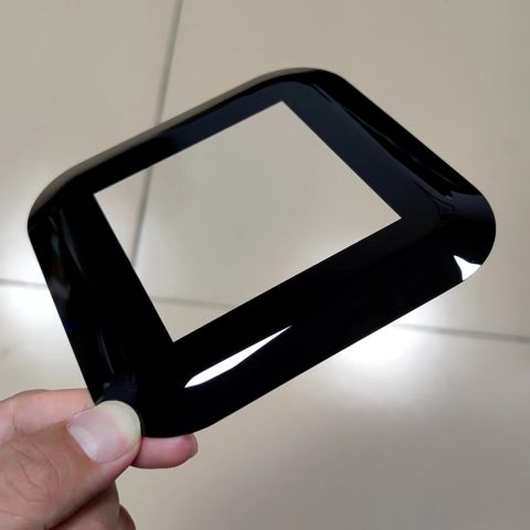 《专业定制热弯玻璃盖板，水晶玻璃盖板-40℃低温工作屏幕厂家》