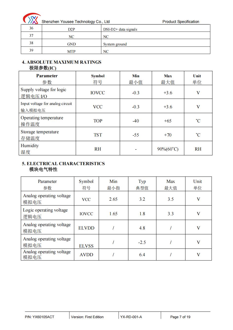 《深圳宇锡6寸Amoled 1080*2160分辨率可以定制百分之百全国产ZZKK》