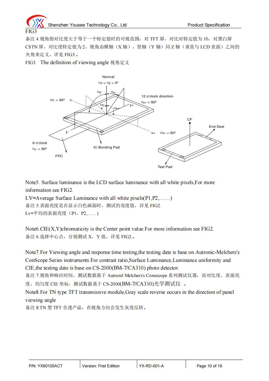 《深圳宇锡6寸Amoled 1080*2160分辨率可以定制百分之百全国产ZZKK》
