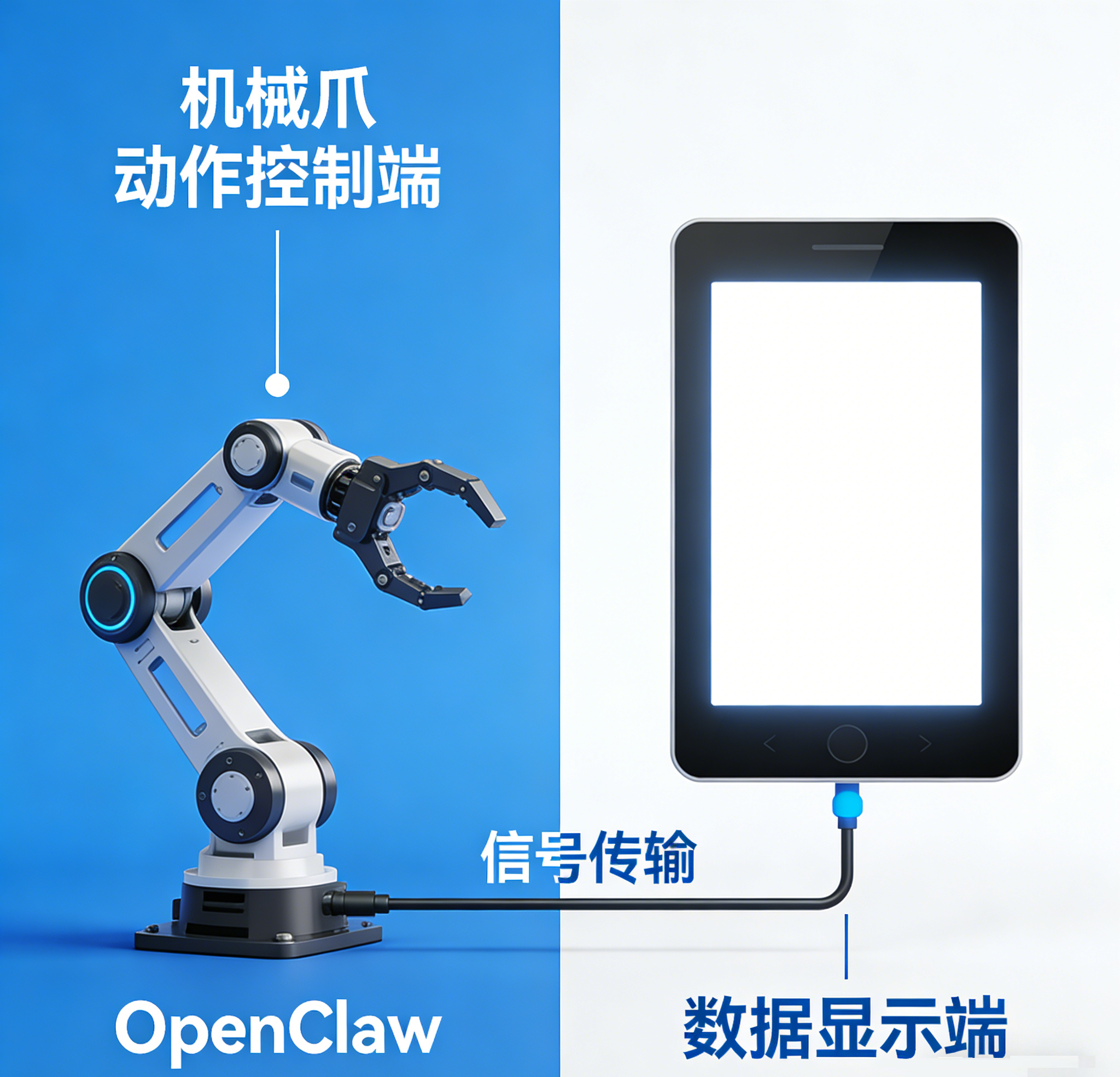 《深圳宇锡成功部署，龙虾 OpenClaw ”硬件终端屏幕运用》