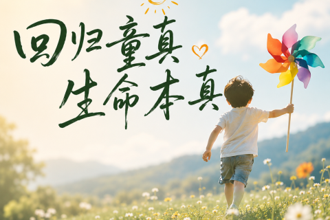 《六一快乐，对外扫相，对内破执》