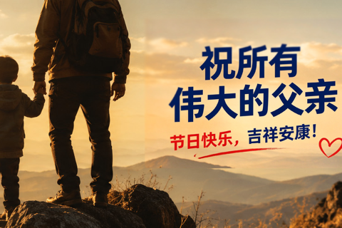 《父爱如山｜深圳宇锡祝天下父亲节日快乐！》