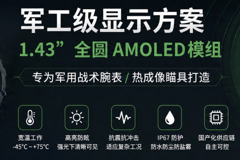 《深圳宇锡1.43寸特种腕表+特种瞄具双用途模组》