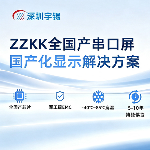 《深圳宇锡ZZKK全国产串口屏第一品牌》